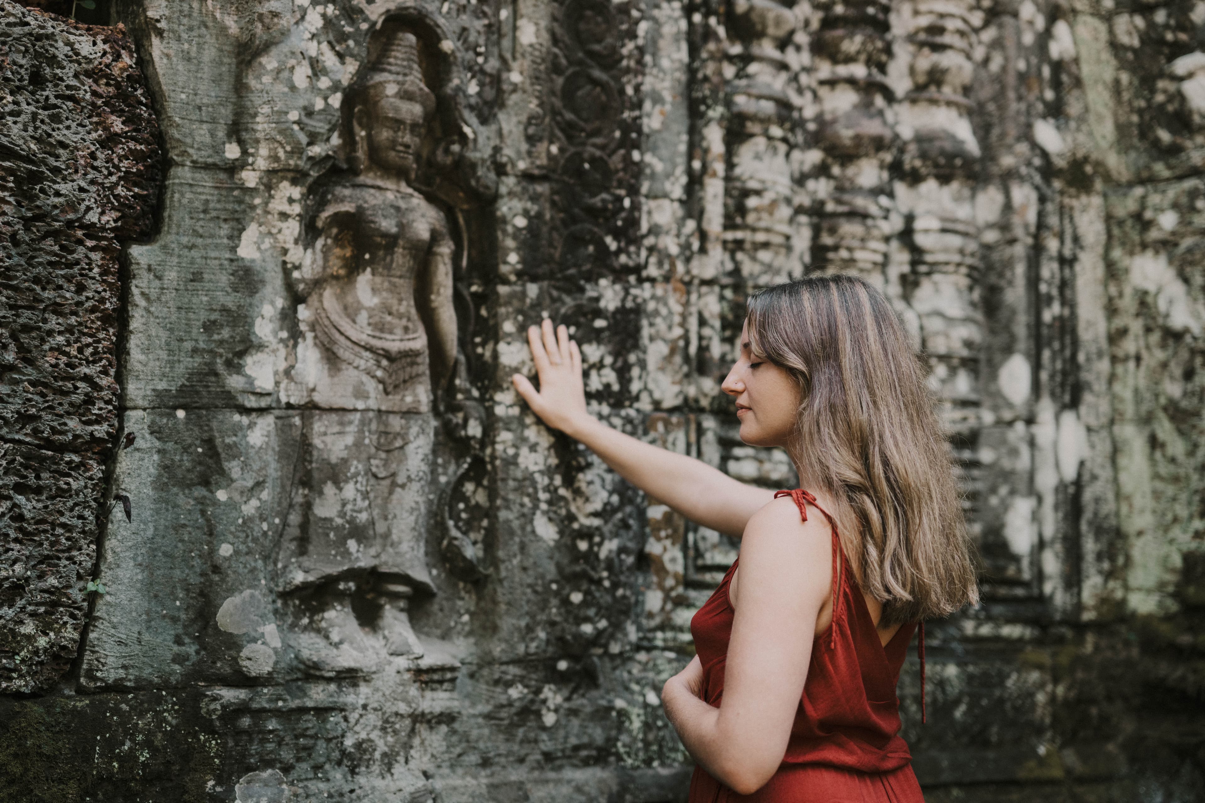 Yoga at Angkor Wat